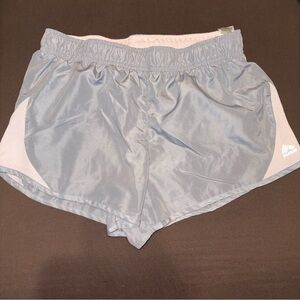 RBX Women's gray & pink Athletic Shorts